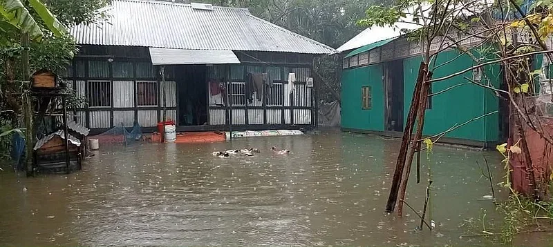 Flood in Lakshmipur upazila